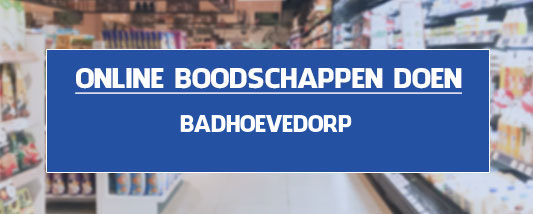 boodschappen bezorgen Badhoevedorp