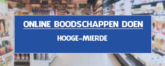 boodschappen bezorgen Hooge Mierde